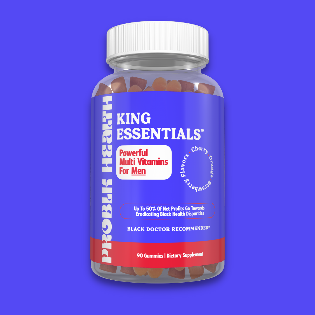 KING ESSENTIALS- Men's Daily Multi-Vitamin (plant-based) Gummies (45 Day Supply/.66 Cent A Day)
