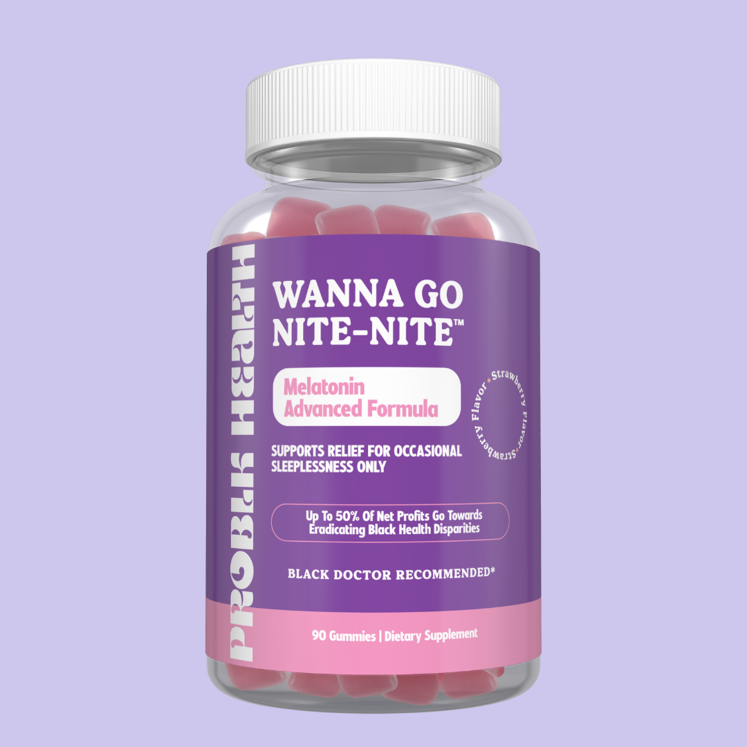WANNA GO NITE-NITE-Melatonin (plant-based) Gummies (45 Day Supply/.66 Cent A Day)