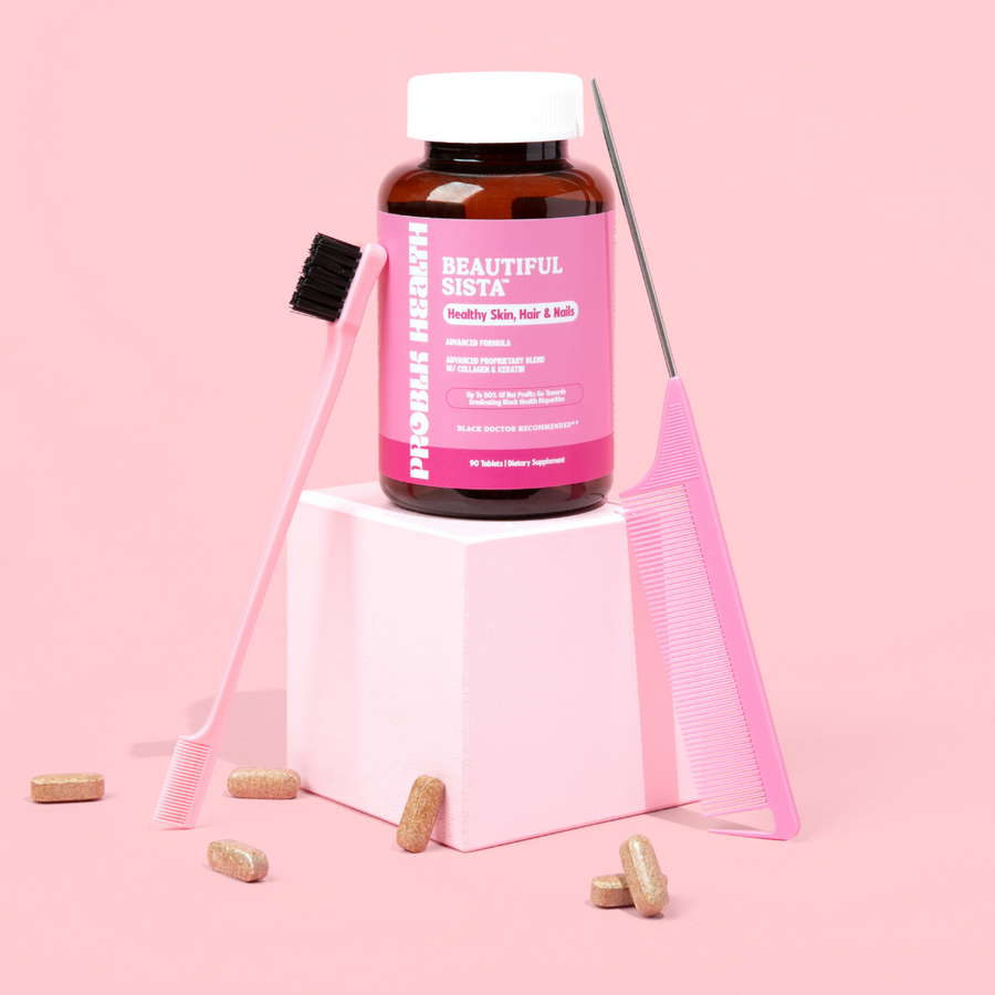 BEAUTIFUL SISTA - Hair Skin & Nails Advanced Formula Tablet (45 Day Supply)