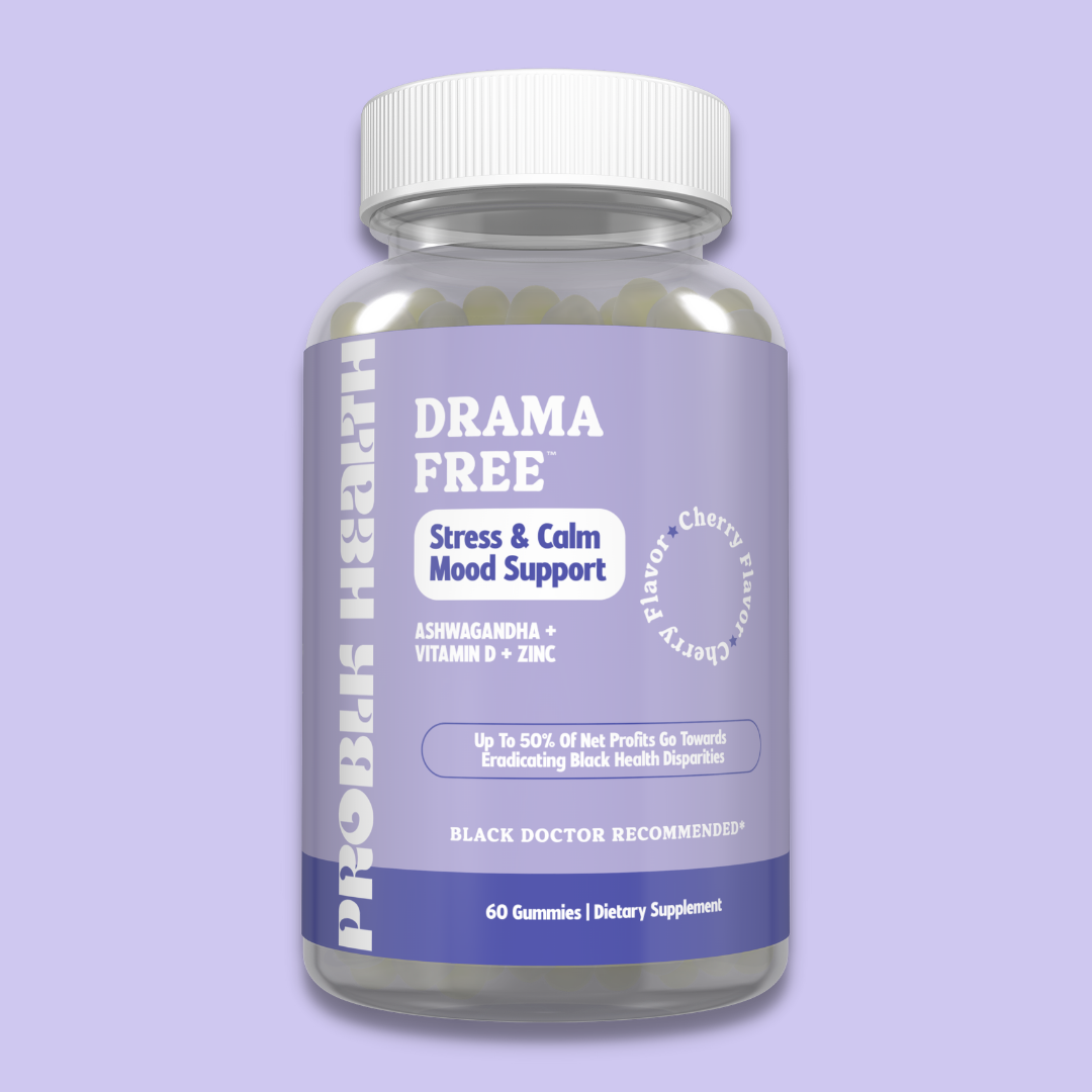 "DRAMA FREE"- Ashwagandha +Vitamin D + Zinc Gummies (45 Day Supply)