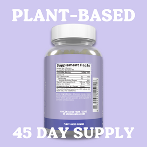 "DRAMA FREE"- Ashwagandha +Vitamin D + Zinc Gummies (45 Day Supply)