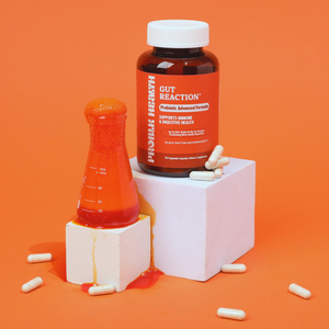 GUT REACTION (Capsule Version) -Probiotic Advanced Formula  (45 Day Supply)