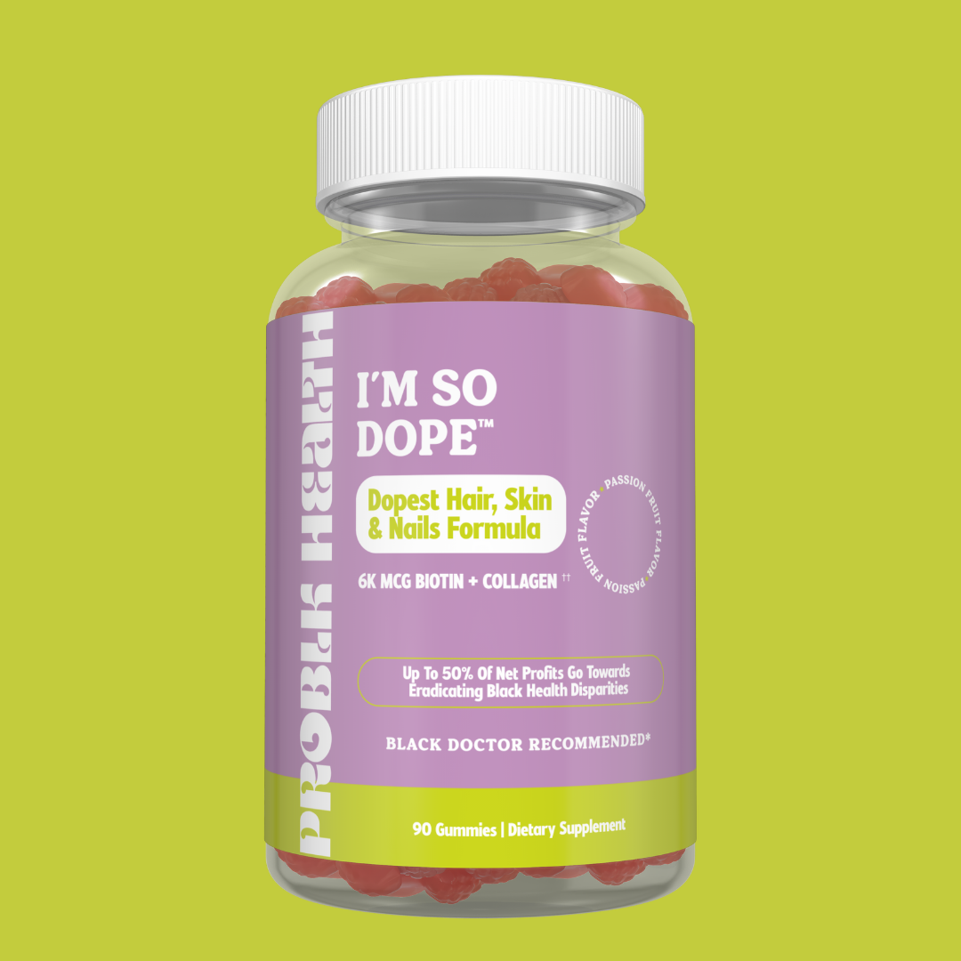 "IM SO DOPE"-Advanced Hair Skin & Nails Gummy (45 Day Supply)