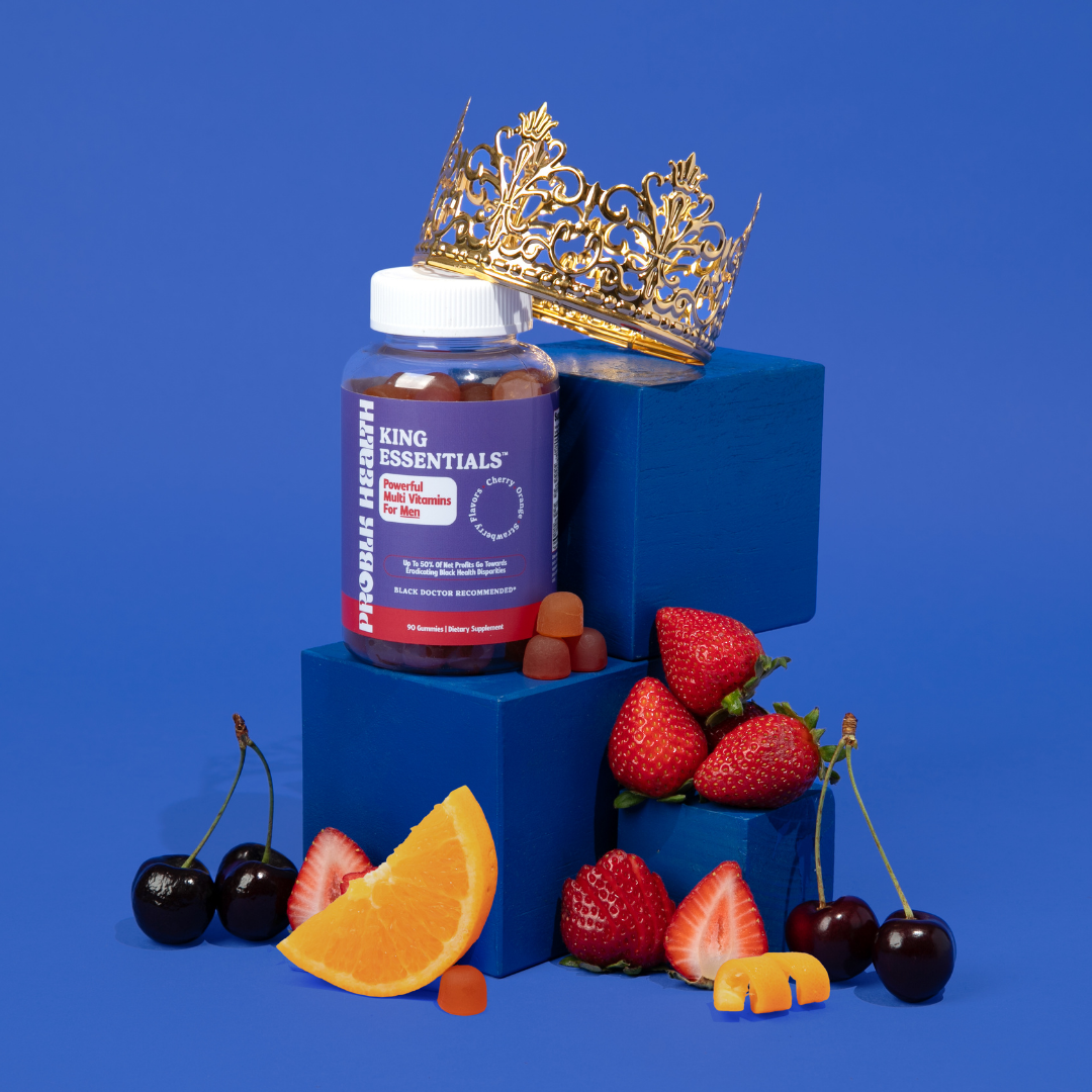 KING ESSENTIALS- Men's Daily Multi-Vitamin (plant-based) Gummies (45 Day Supply)