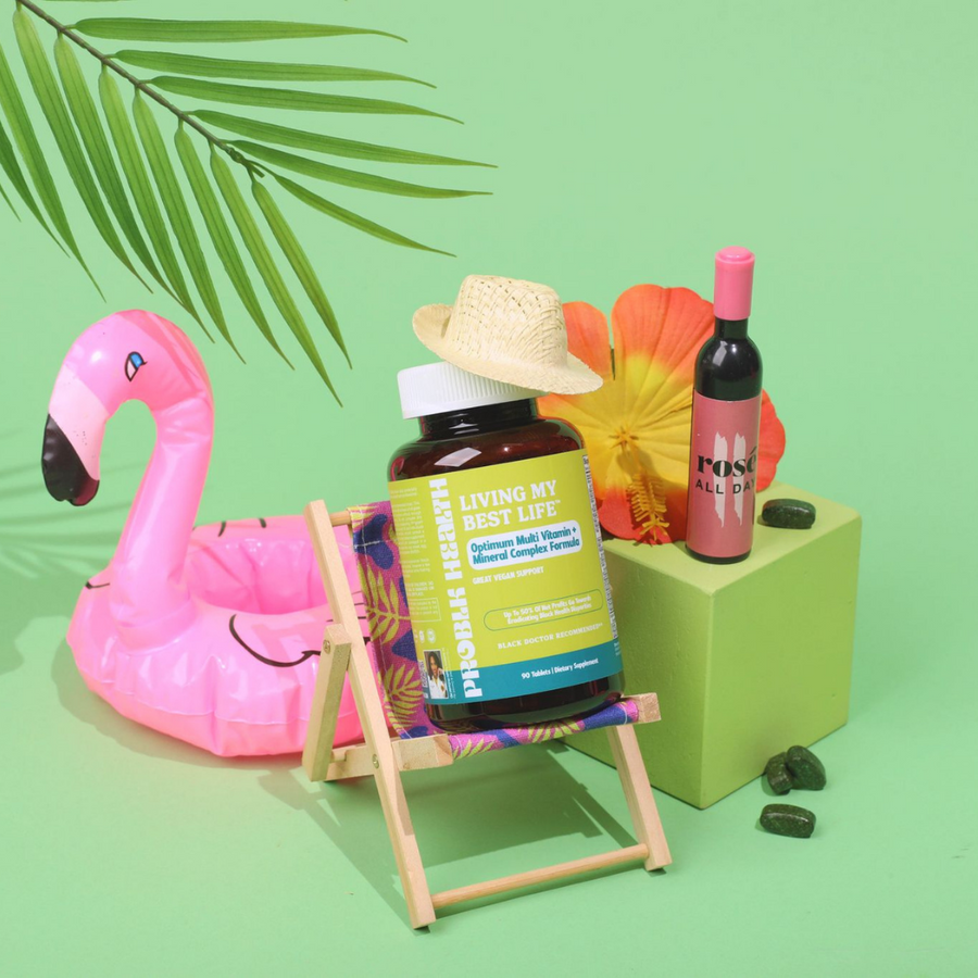 LIVING MY BEST LIFE - VEGAN Optimum Vitamin & Mineral Complex Tablets (45 Day Supply)