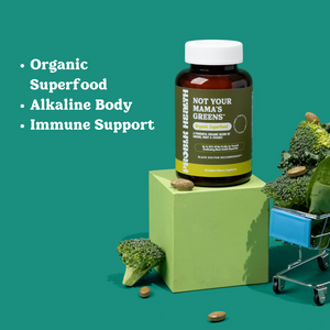 NOT YOUR MAMA'S GREENS- Organic Superfood Formula Tablets (45 Day Supply)