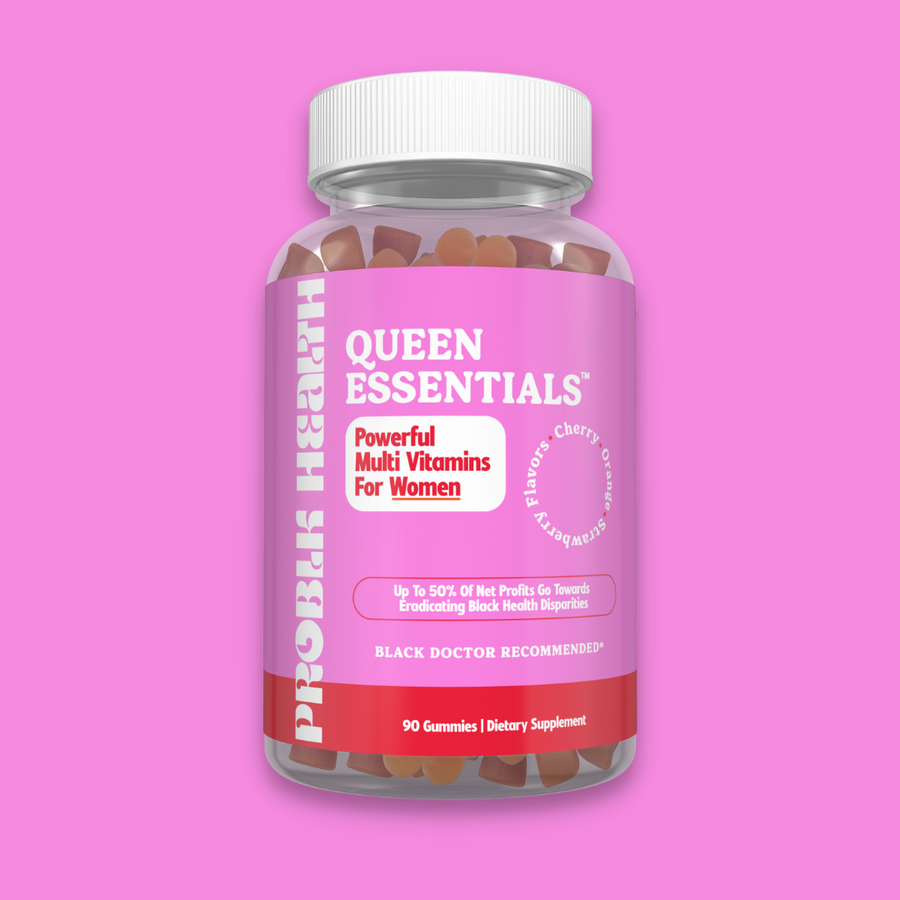QUEEN ESSENTIALS- Women's Daily Multi-Vitamin (Plant-Based) Gummies (45 Day Supply)