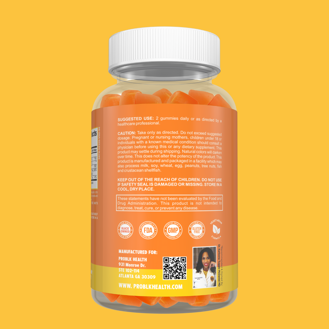 SUNNY DAYZ- Advanced Vitamin D 2000IU (Plant-Based) Gummies (45 Day Supply)