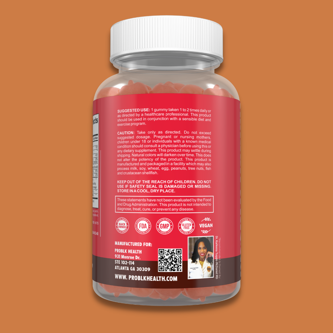 " THE MOTHA " - Apple Cider Vinegar Gummies (45 Day Supply/.55 Cent A Day)