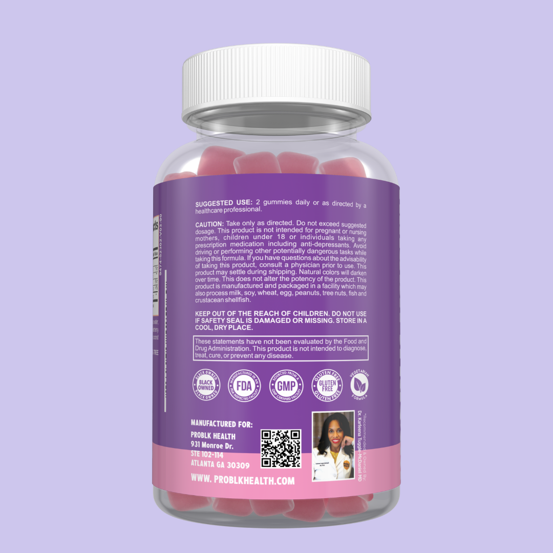 WANNA GO NITE-NITE-Melatonin (plant-based) Gummies (45 Day Supply)