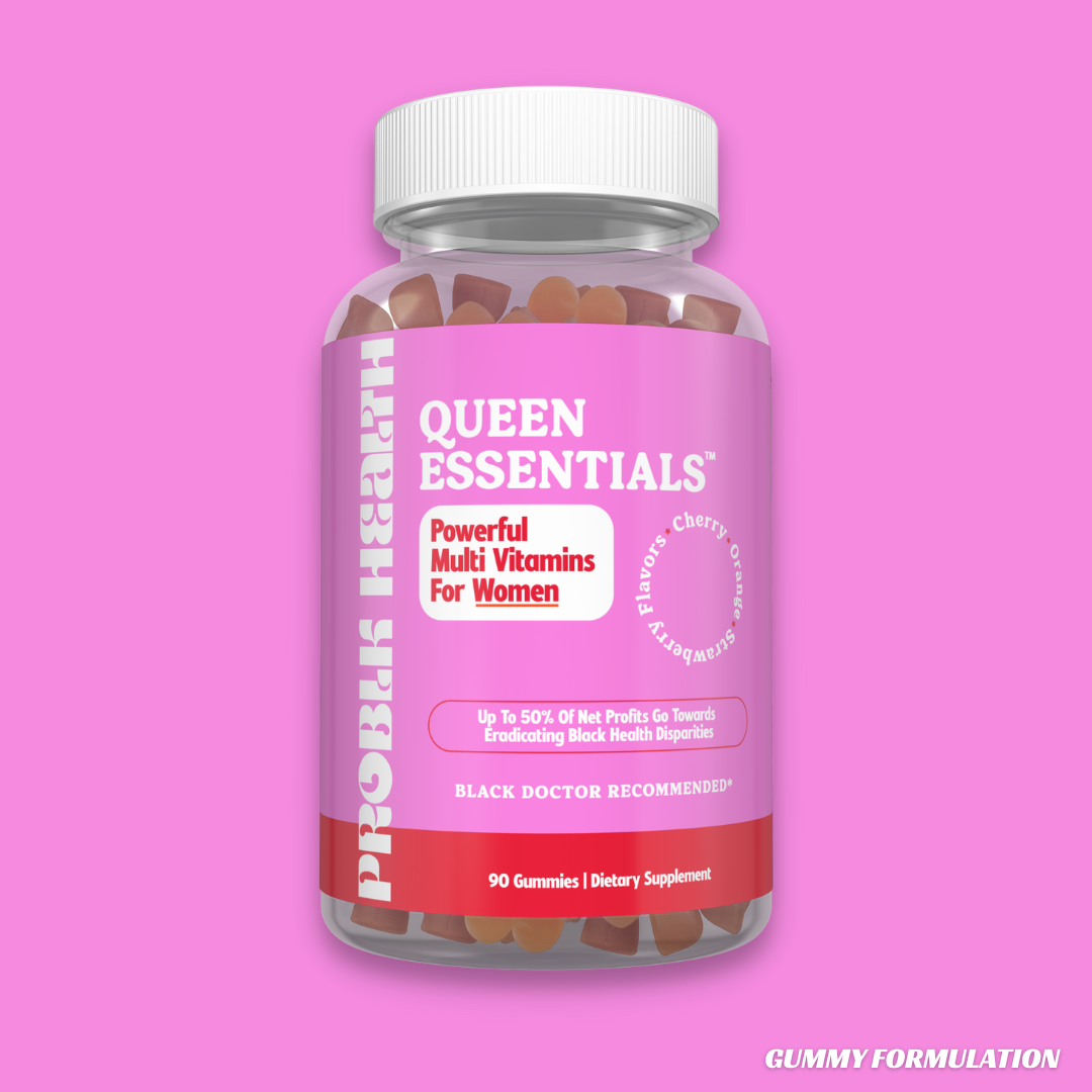 QUEEN ESSENTIALS- Women's Daily Multi-Vitamin (Plant-Based) Gummies (45 Day Supply/.66 Cent A Day)