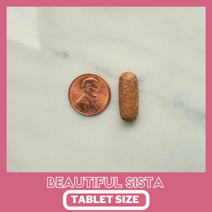 BEAUTIFUL SISTA - Hair Skin & Nails Advanced Formula Tablet (45 Day Supply)