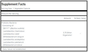 GUT REACTION (Capsule Version) -Probiotic Advanced Formula  (45 Day Supply)