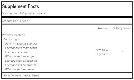 GUT REACTION (Capsule Version) -Probiotic Advanced Formula  (45 Day Supply)