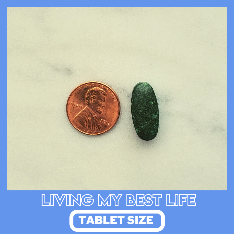 LIVING MY BEST LIFE - VEGAN Optimum Vitamin & Mineral Complex Tablets (45 Day Supply)